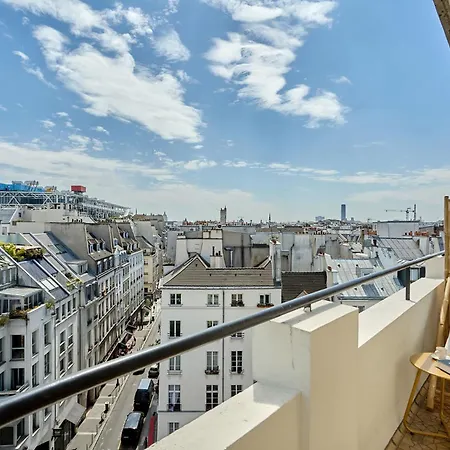 Appartement Charming In Beaubourg - Le Marais
